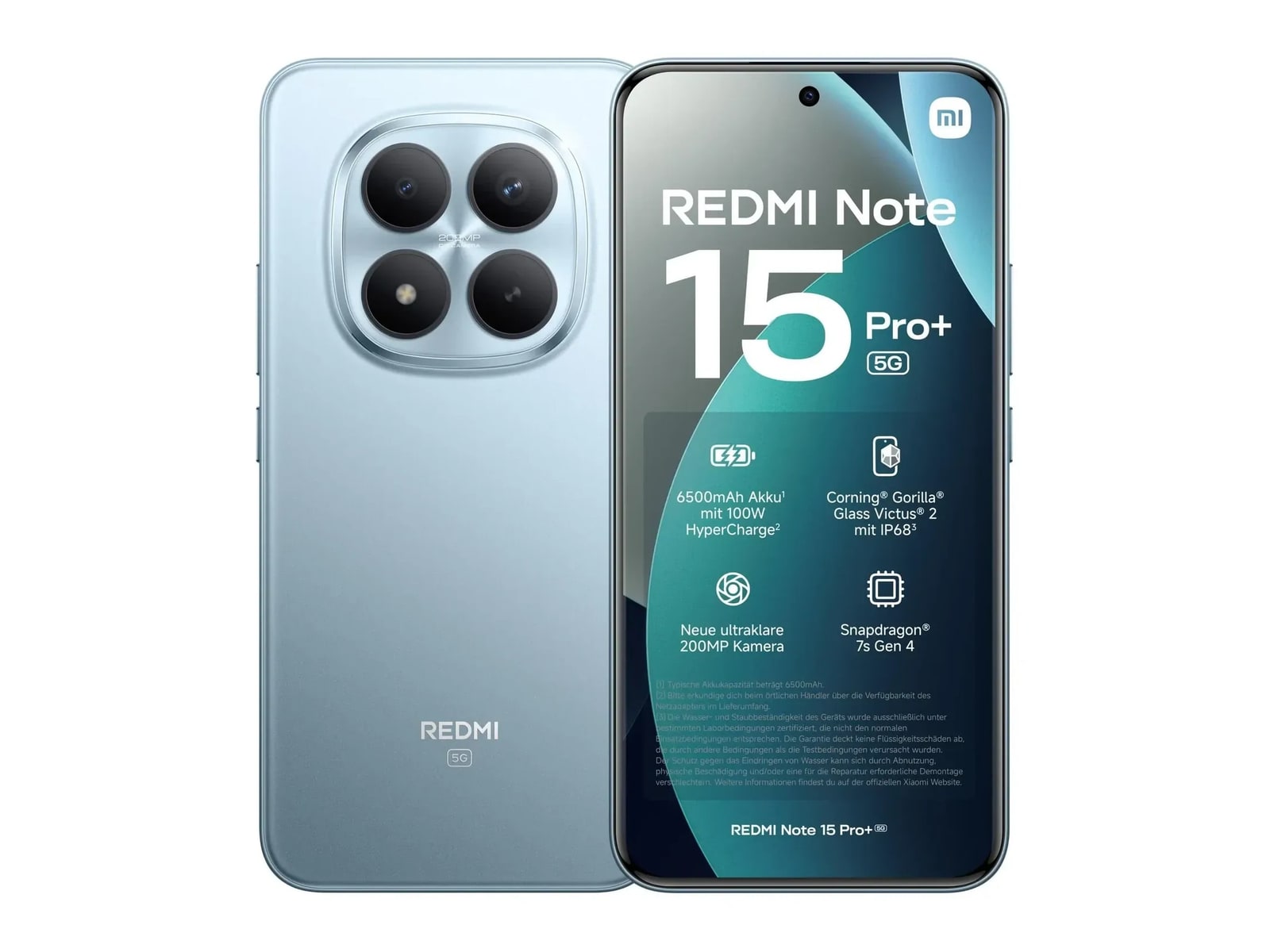 Redmi - Note 15 Pro Plus 5G 512GB - Glacier Blue