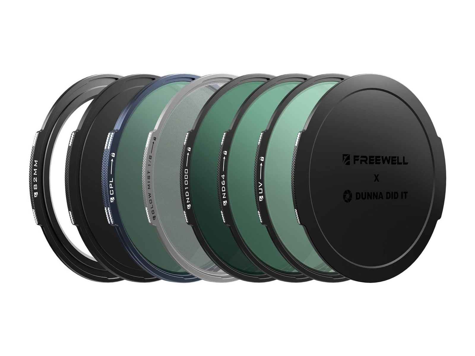 Freewell - Dunna Did It Ultra-Slim Locking Photography Kit - 82mm Camera Accessories