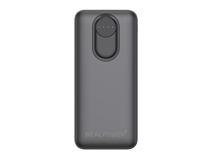 RealPower - PB-20000 Pro 20000 mAh Black Power Banks