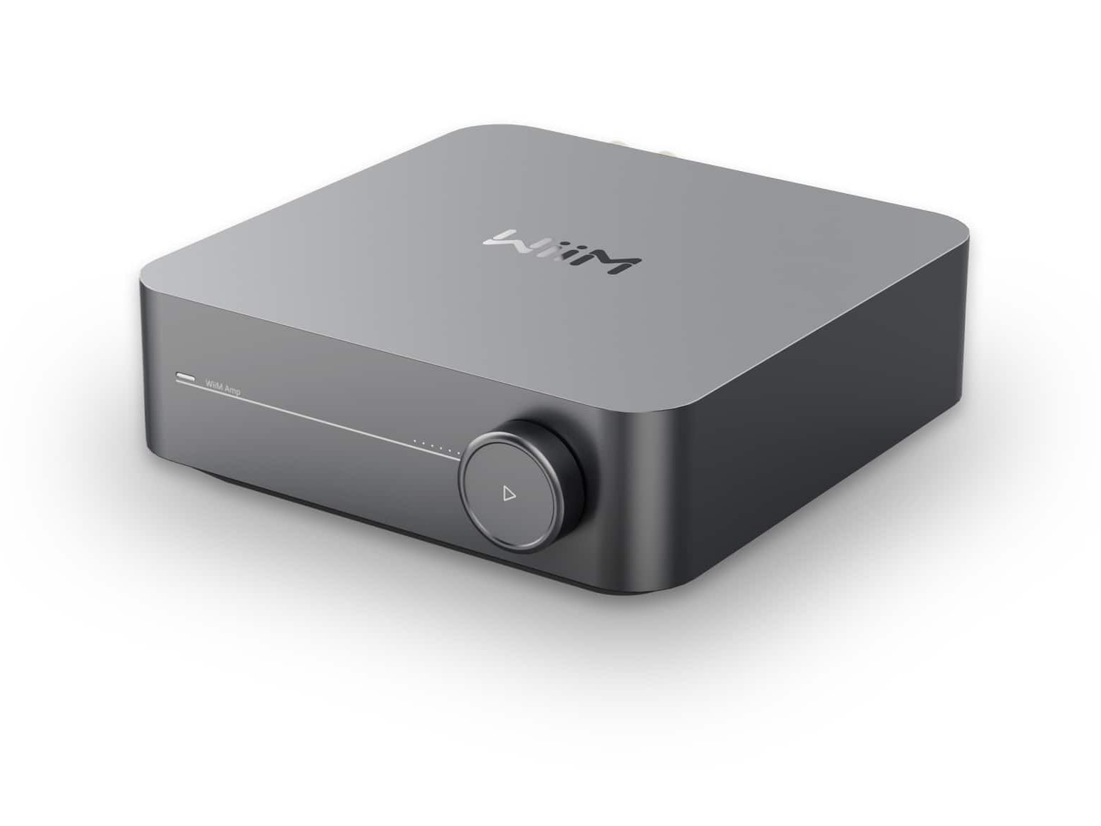 WiiM - Amp Wi-Fi, Bluetooth Receivers & Amplifiers - Gray