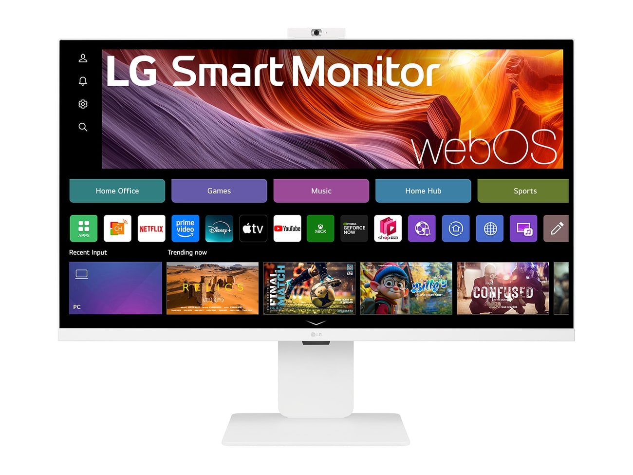 LG - 31.5" 32U850SA-W 4K UHD 60Hz 4K/5K Monitors - White