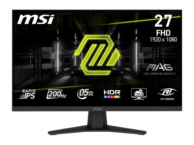 MSI - 27" MAG 274F Full HD 200Hz Gaming Monitors