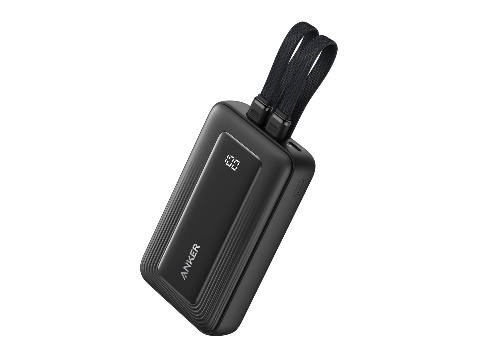 Anker - Zolo Power Bank (10K,35W,Built-In Dual USB-C Cables) Power Banks