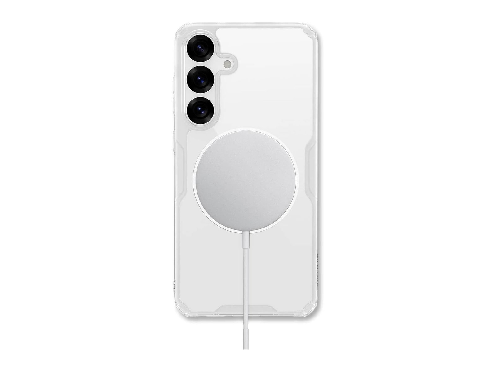 Nillkin - MagSafe Compatible Nature TPU Pro Case - Galaxy S25 - White