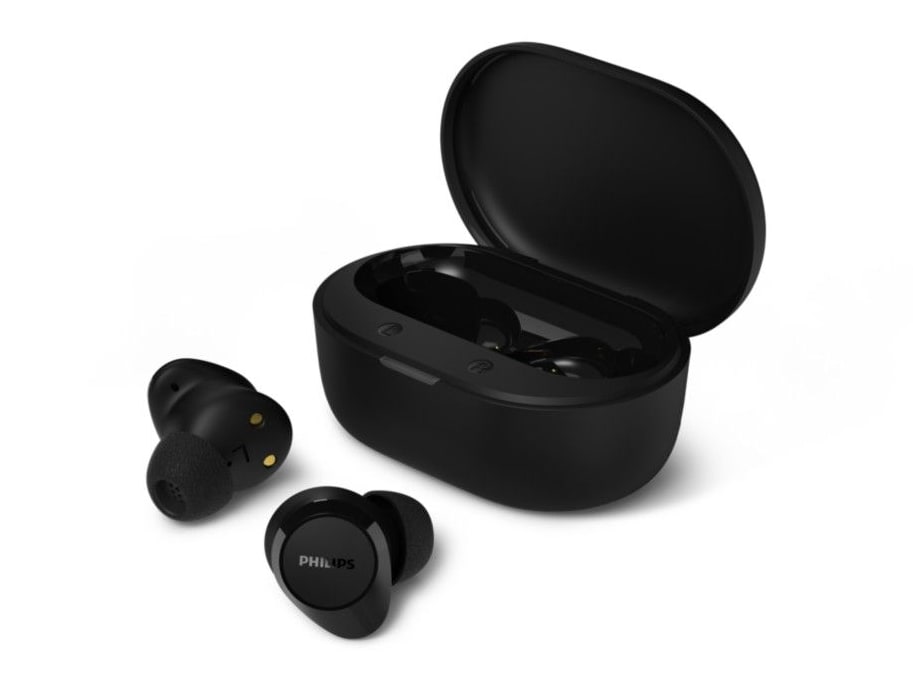 Philips - TAT1300 Bluetooth 6.0 True Wireless Earbuds - Black (EU)