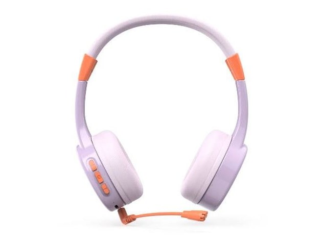 Hama - Teens Guard II Wireless On-Ear Headphones - Orange, Purple