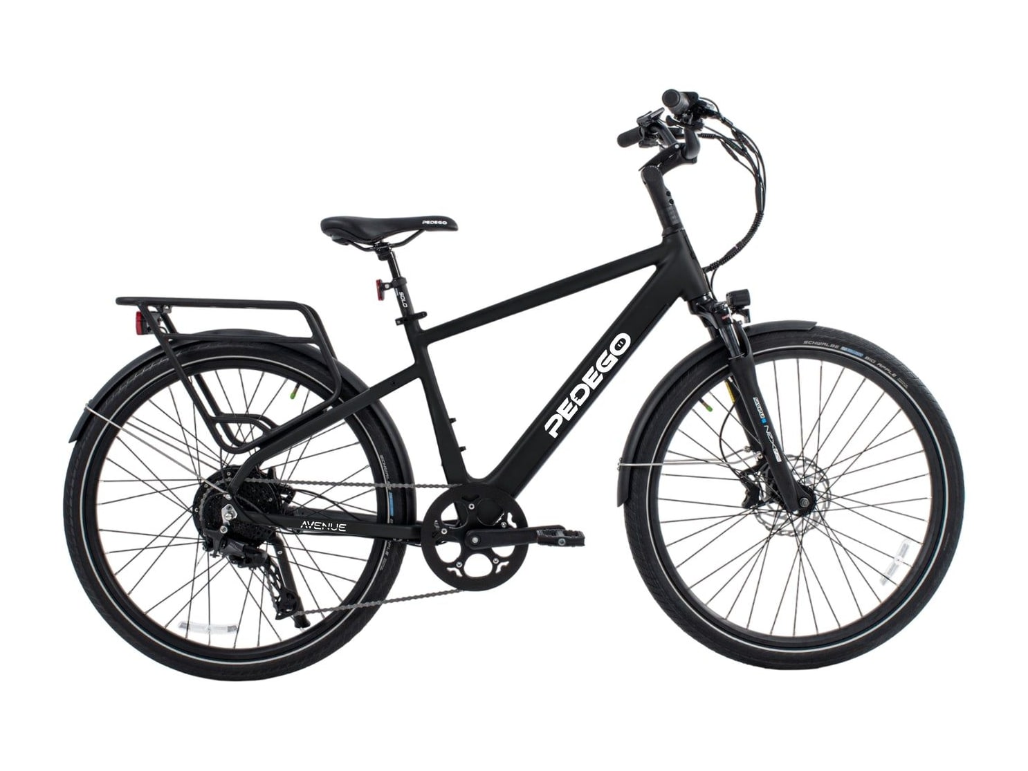 Pedego - Avenue Pro 28-inch Classic Matte Black Electric Bikes