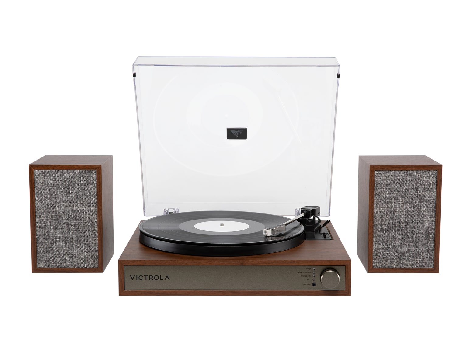 Victrola - Harmony Bluetooth Turntables & CD Players - Walnut