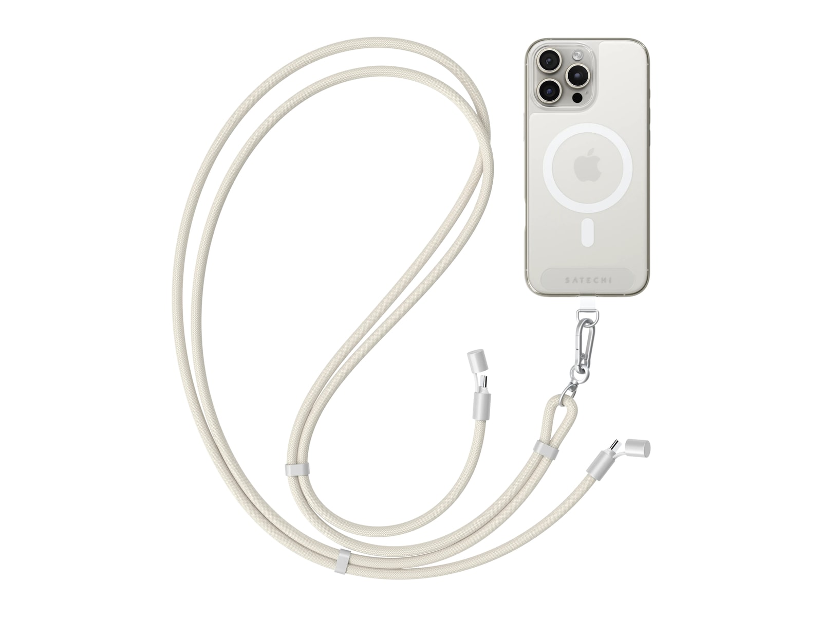 Satechi - OntheGo USB-C Lanyard Cable Sand USB-C Cables