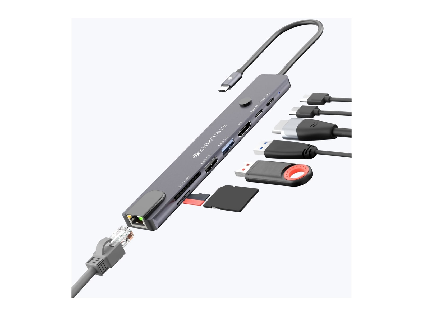 Zebronics - Zeb CT81 Plus USB Hubs