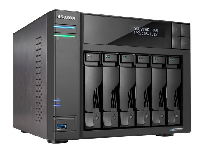 ASUSTOR - Lockerstor 6 Gen2 AS6706T Network Storage