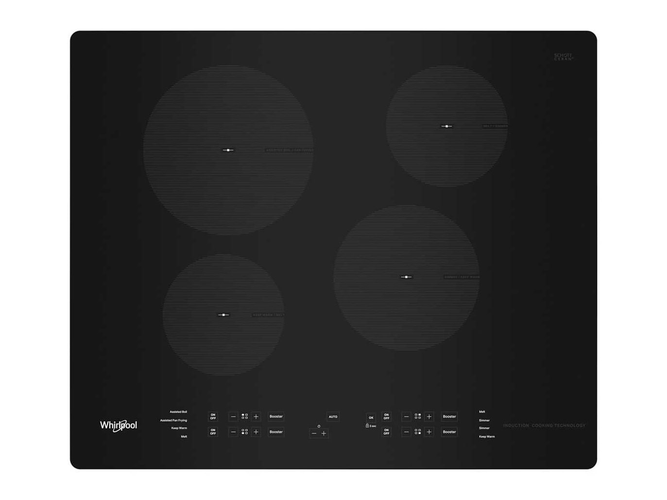 Whirlpool - WCI55US4JB Cooktops