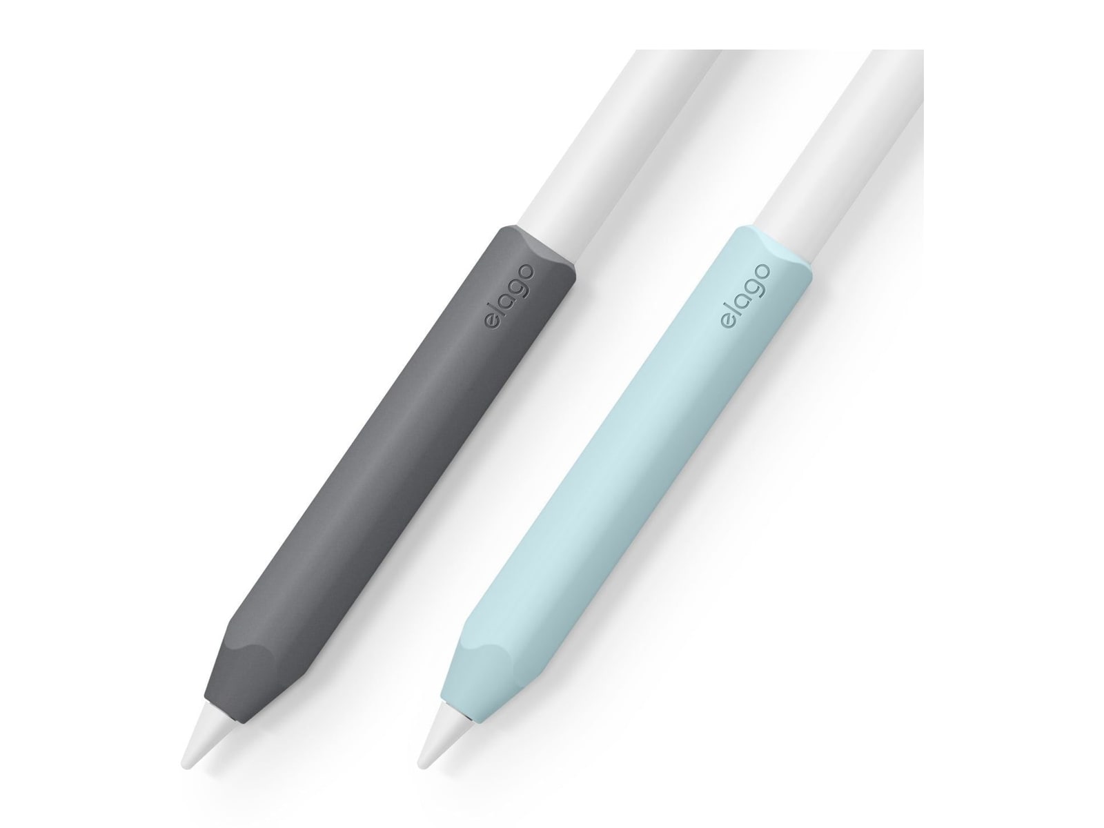 elago - Pencil Grip - Apple Pencil / Apple Pencil Pro - Dark Grey & Mint