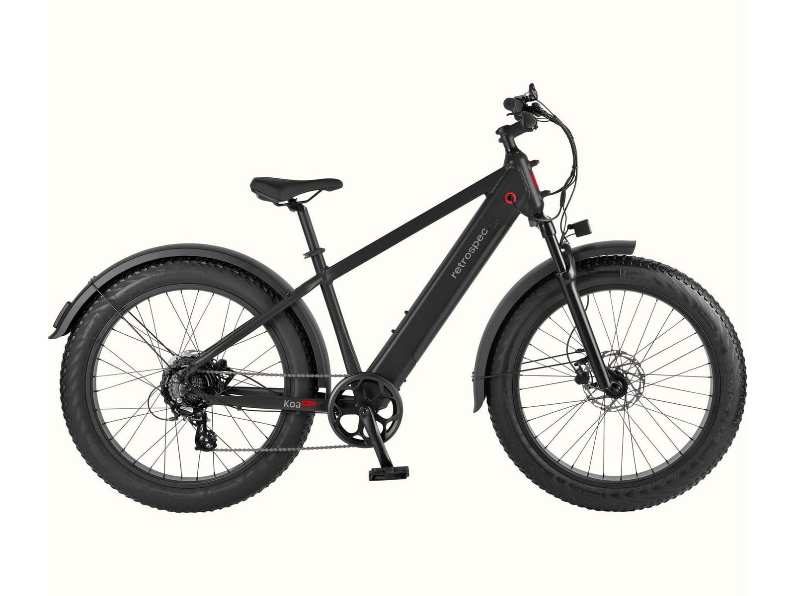 Retrospec - Koa Rev 3 Matte Black Electric Bikes