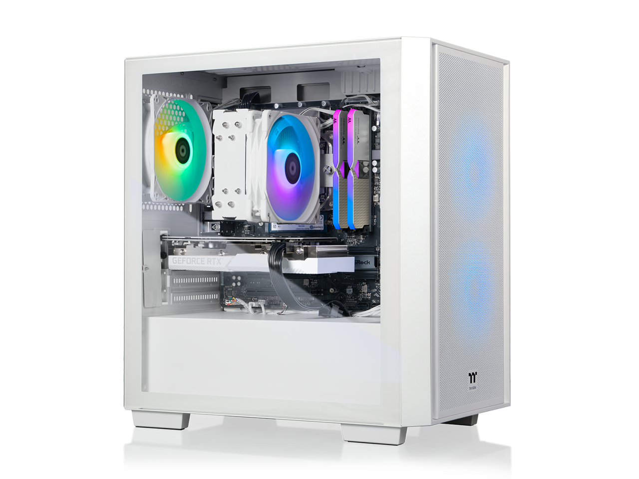 Thermaltake - Versa i1460S - Intel Core i5-14400F chip - 32GB Memory - 1TB SSD - White