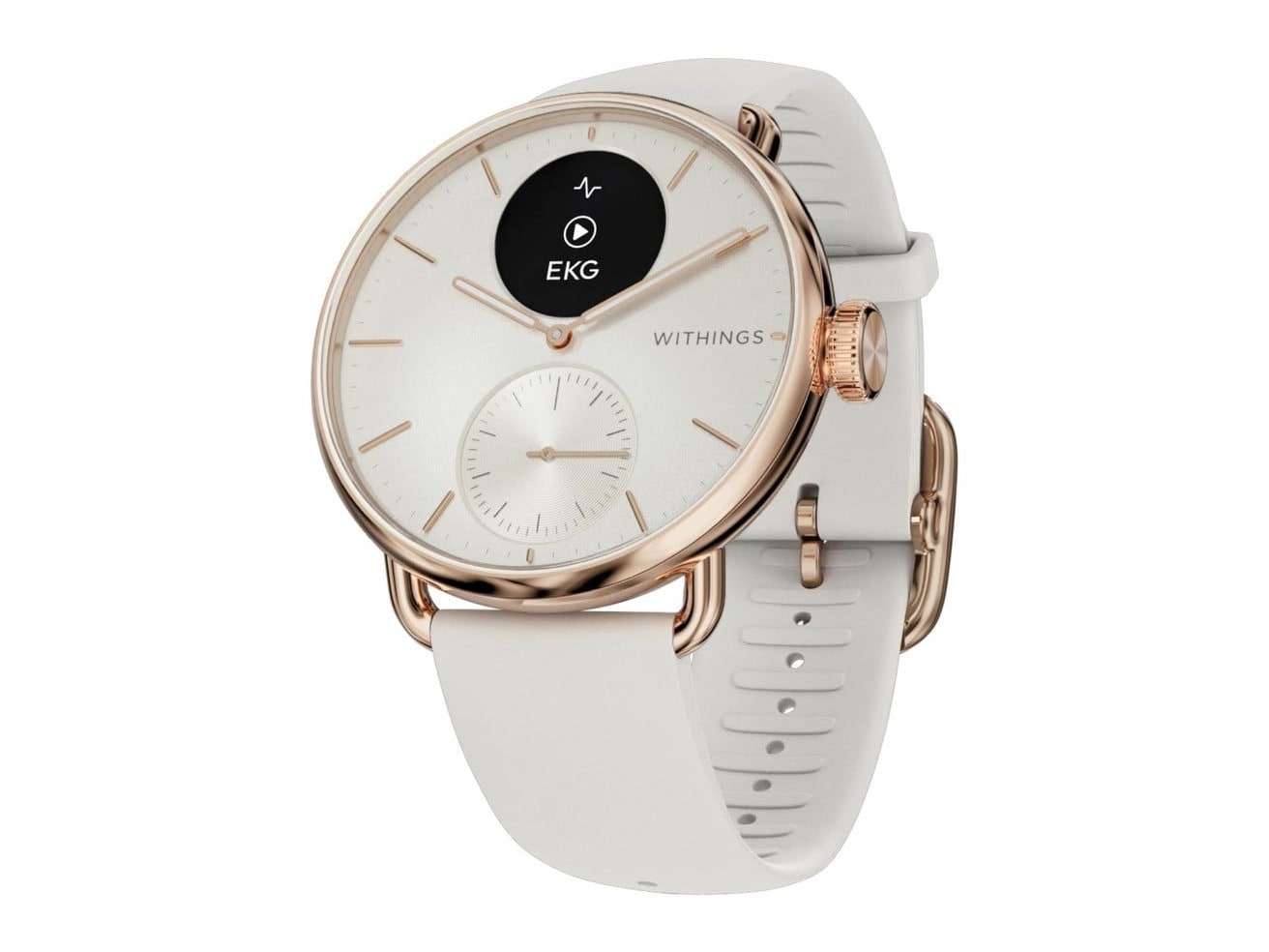 Withings - ScanWatch 2 38mm Smart Watches - Rose Gold Sand