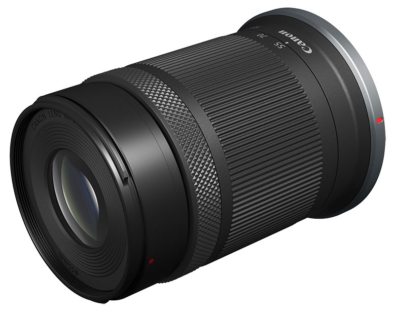 Canon - RF-S55-210mm F5-7.1 IS STM Camera Lenses - Black