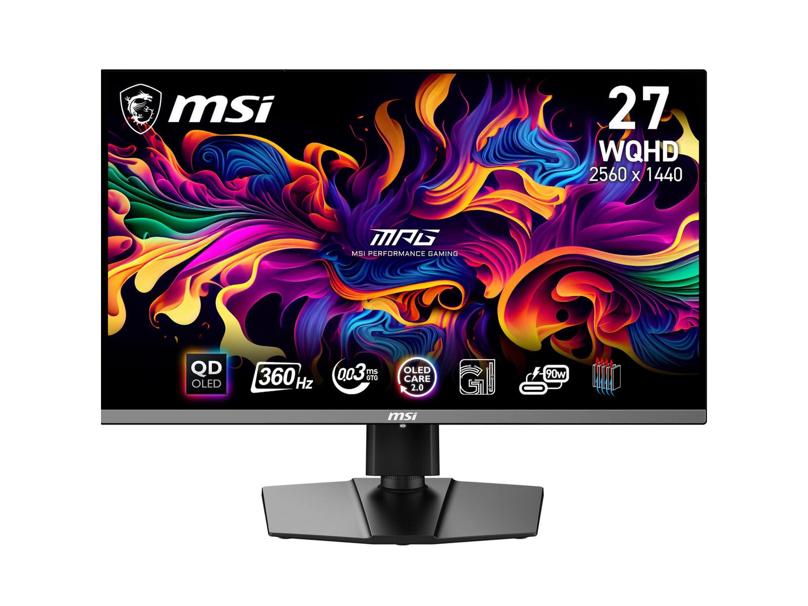 MSI - 26.5" MPG 271QRXDE QD-OLED WQHD 360Hz OLED Monitors