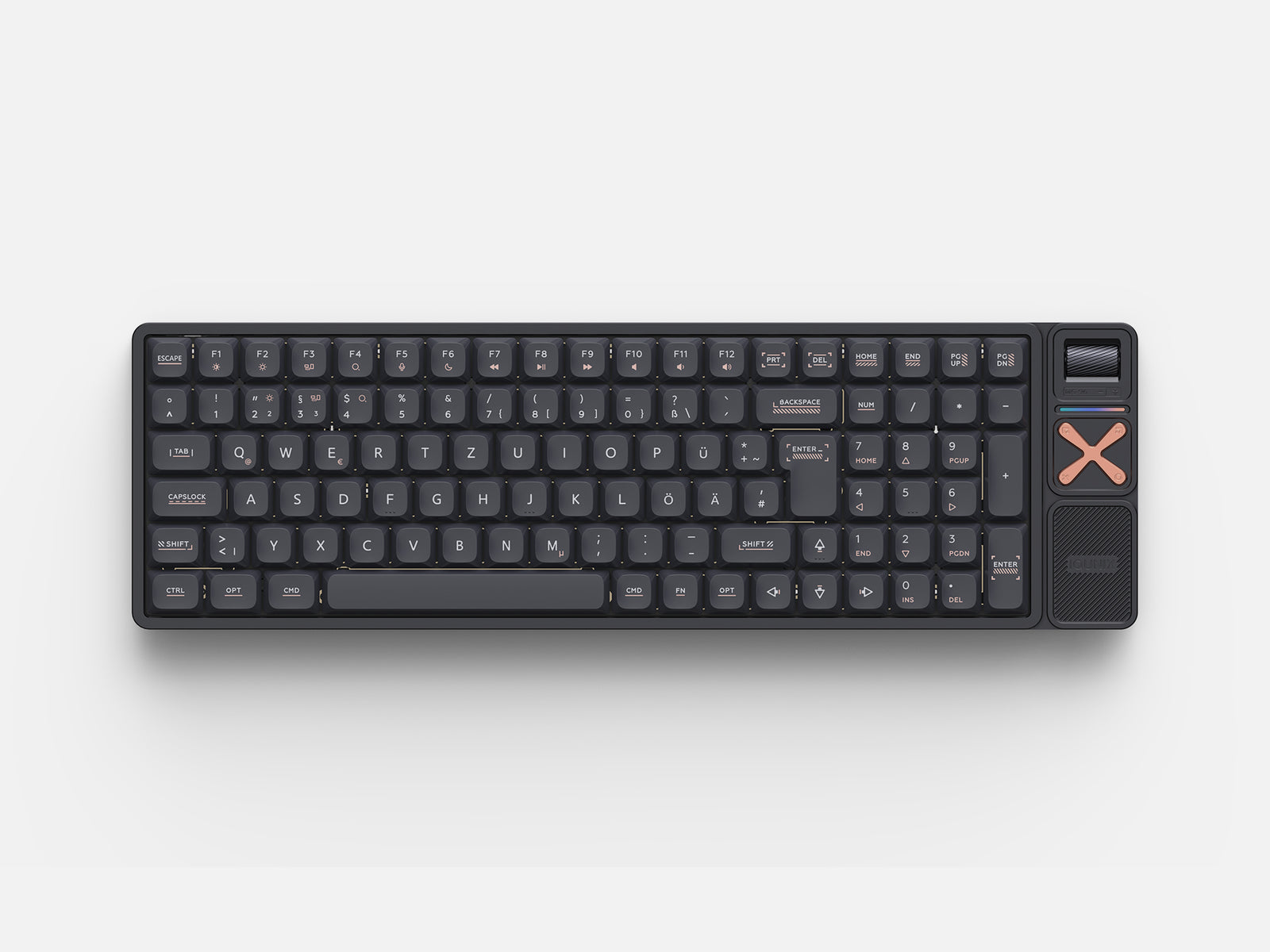 IQUNIX - Magi96 Pro ISO DE Wireless Keyboards - Shadow Black