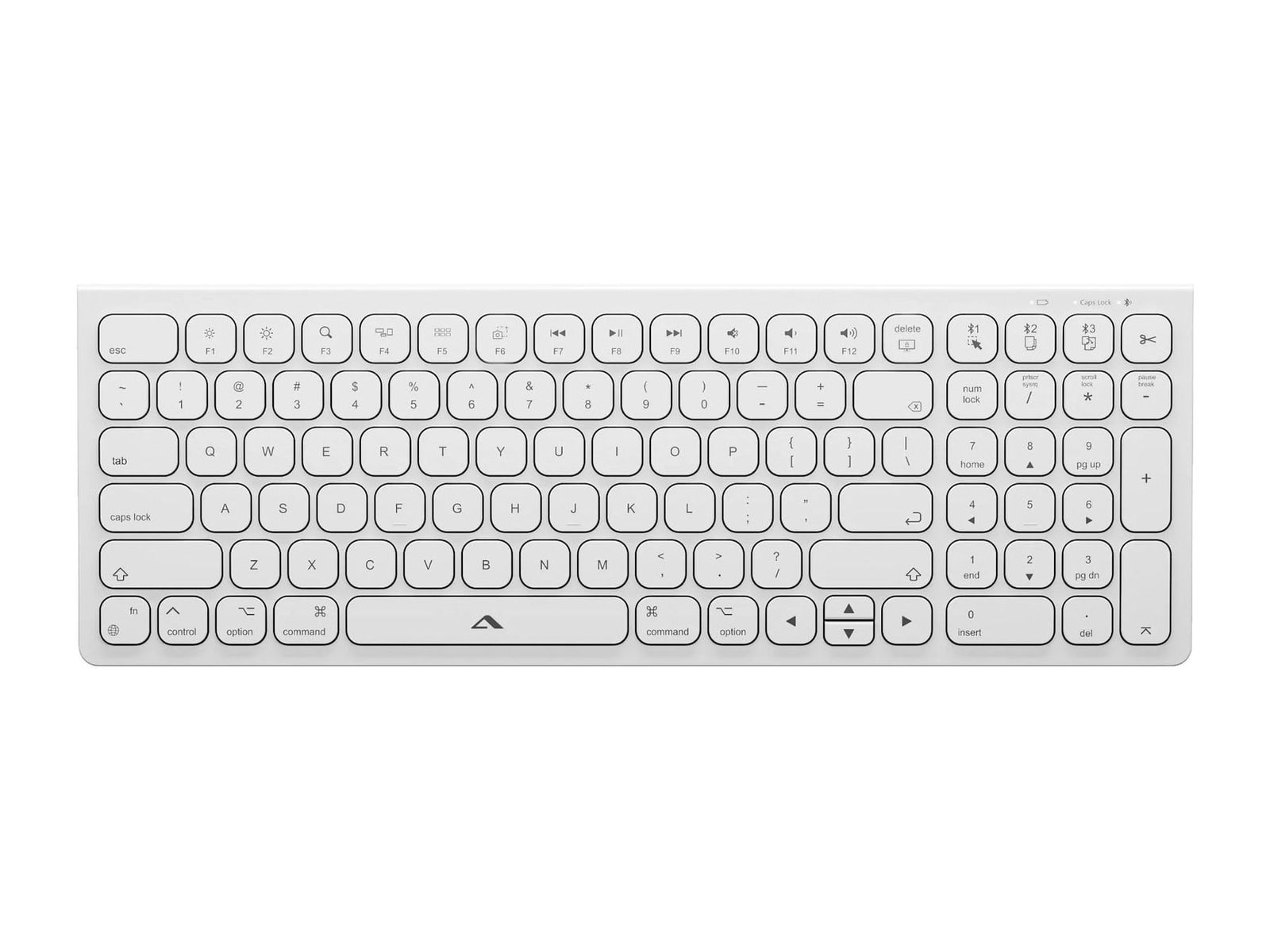 ALOGIC - Echelon Compact for macOS Wireless Keyboards - White