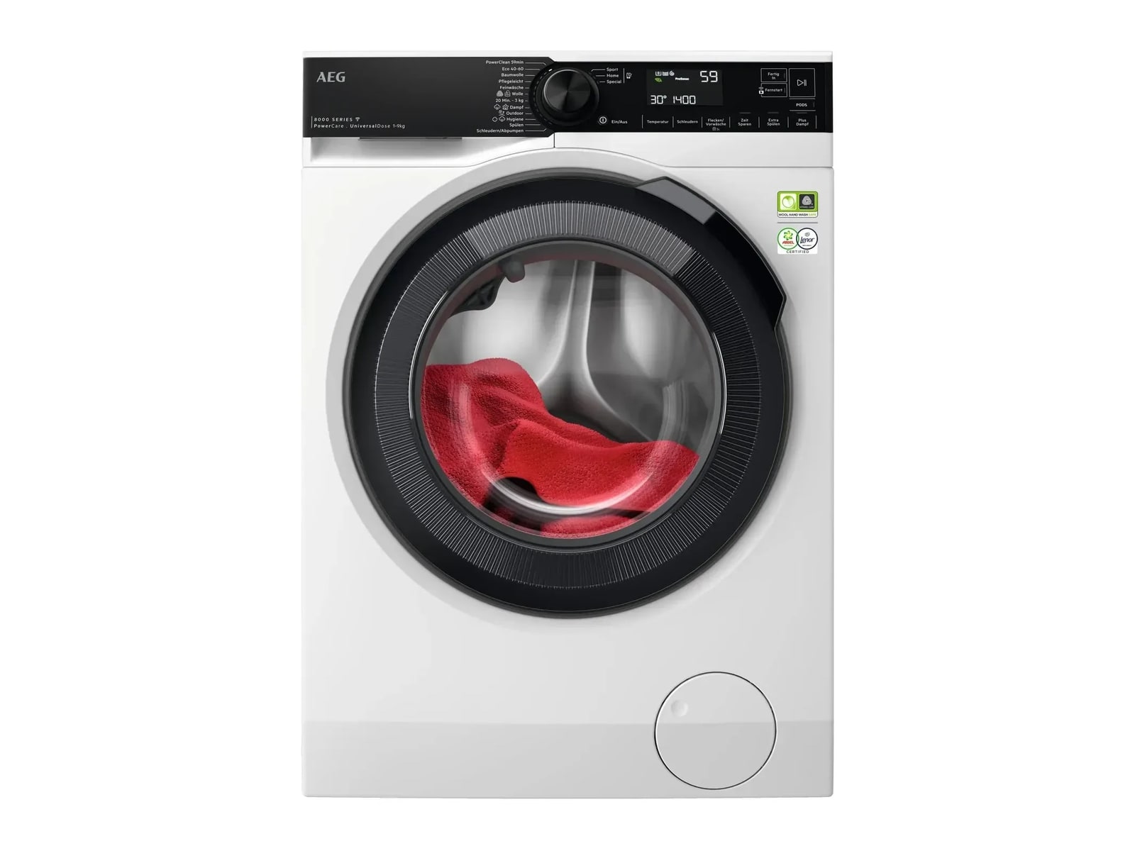 AEG - LR8E75495 Serie 8000 PowerCare Washing Machines