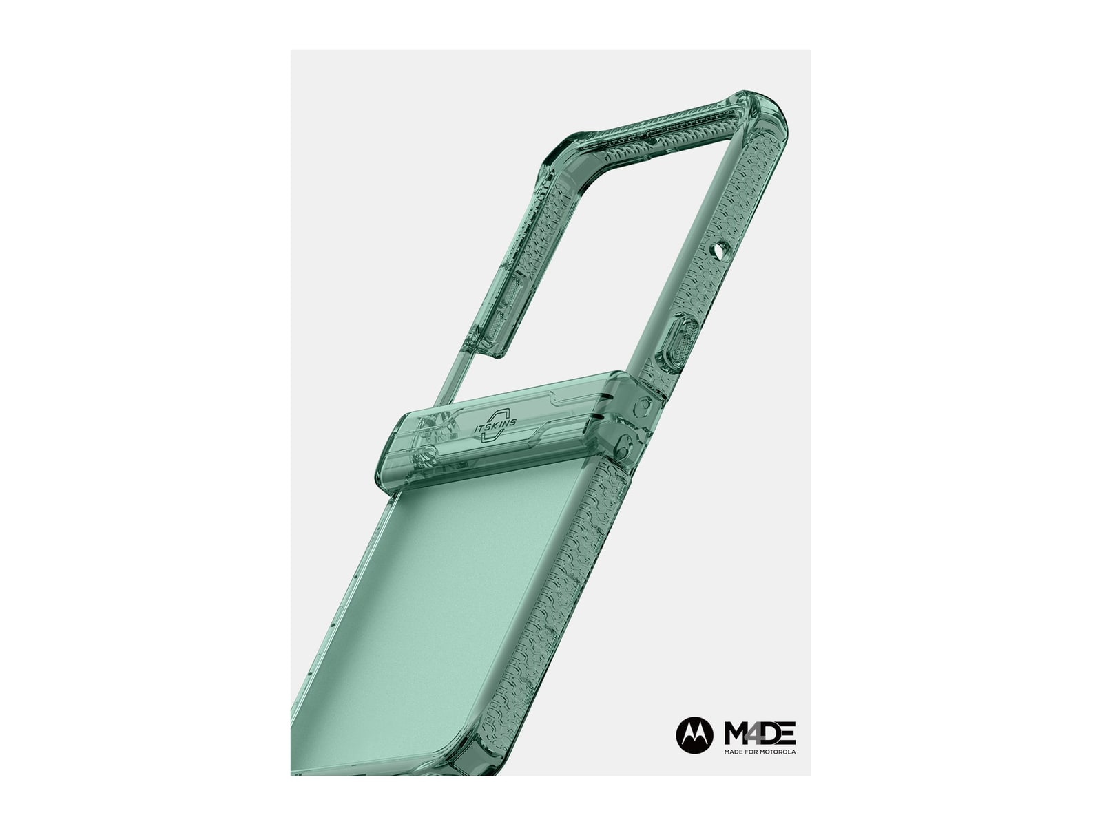 ITSKINS - HYBRID R Vapor Hinge - Motorola Razr+ (2025) - Light Green