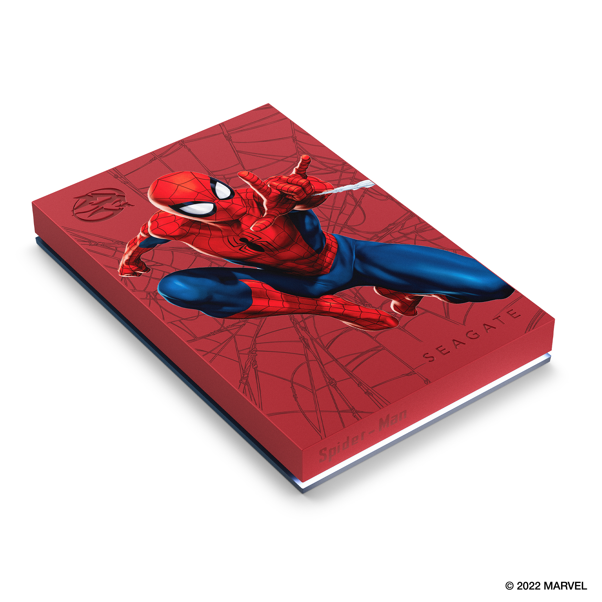 Seagate - FireCuda Spider-Man Special Edition 2TB Storage Drives - USB 3.2 Gen 1