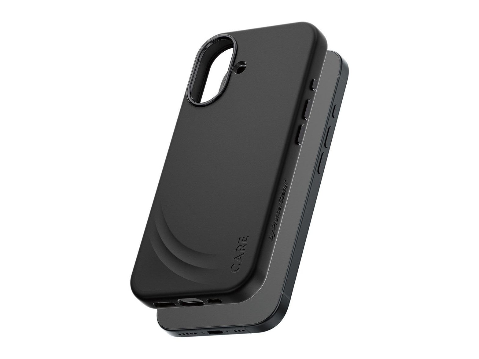 PanzerGlass - CARE Flow Case Black w. Haptic Button & MagSafe iPhone 17