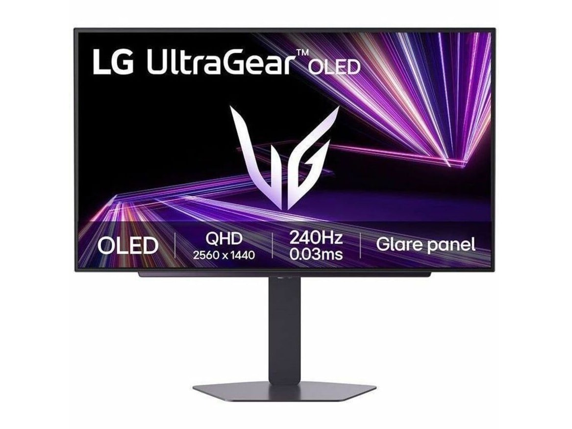 LG - 27 inch UltraGear 27GX704A 2560 x 1440 240Hz OLED Monitors - Gray