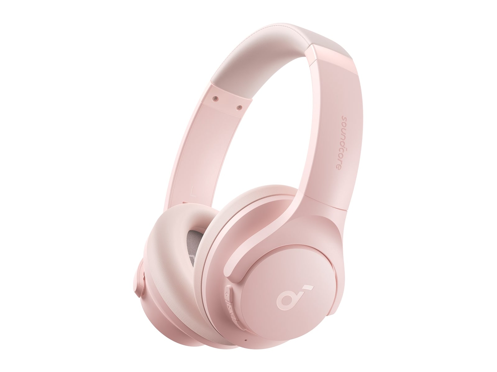 Soundcore - Q20i Bluetooth Over-Ear Headphones - Pink