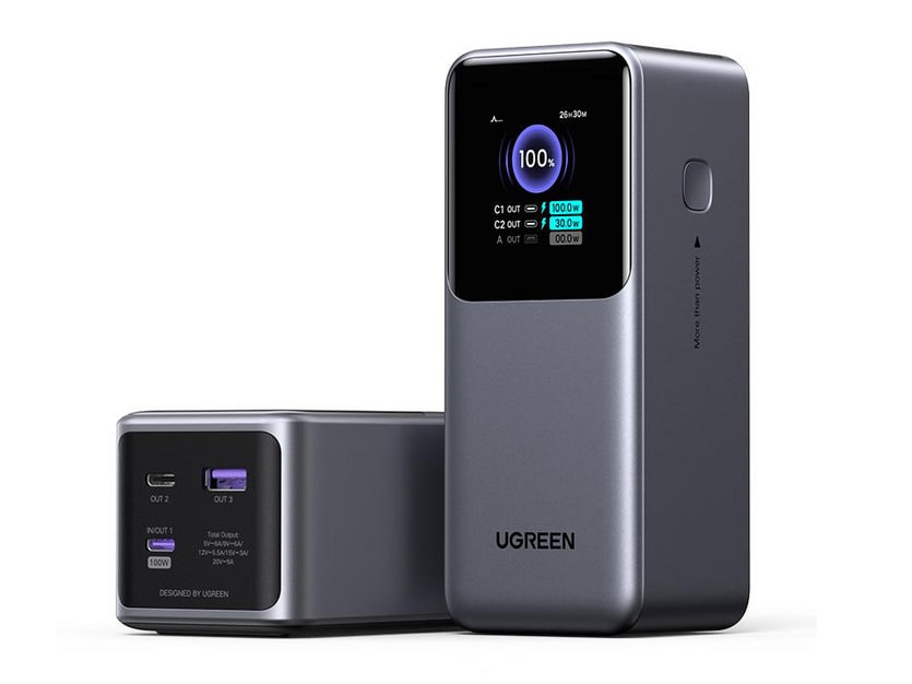 UGREEN - Nexode 20000mAh 130W Digital Display Grey Power Banks