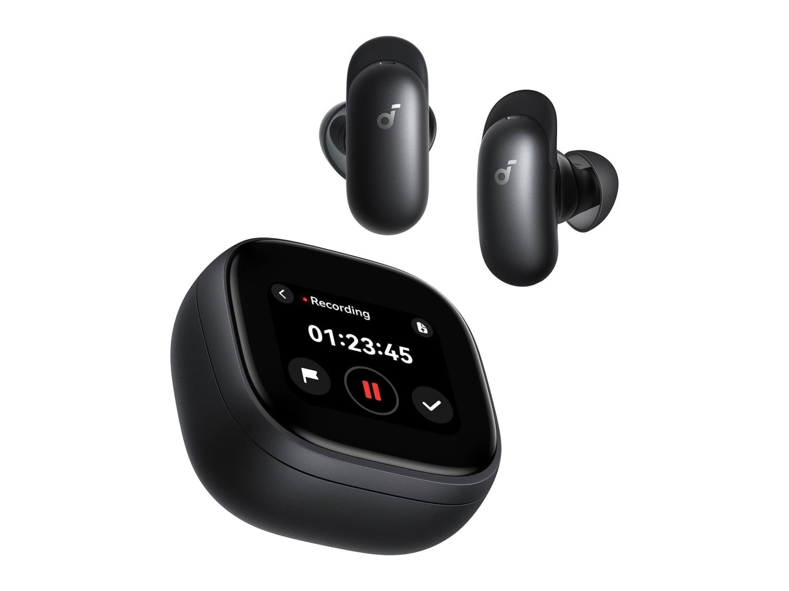 Soundcore - Liberty 5 Pro Max Bluetooth True Wireless Earbuds - Black