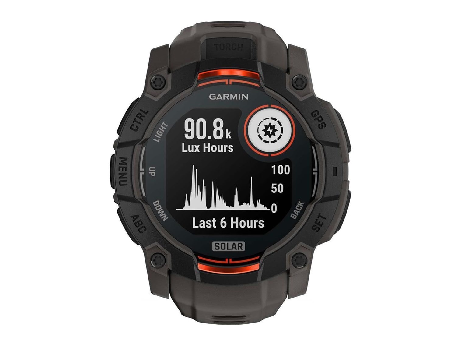 Garmin - Instinct 3 - 50 mm, Solar, Black with Charcoal Band Smart Watches - Black