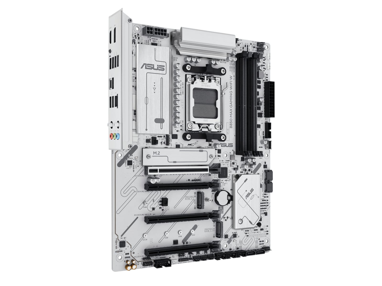 ASUS - B850 MAX Gaming WiFi W Motherboards - PCI Express 5.0 x16