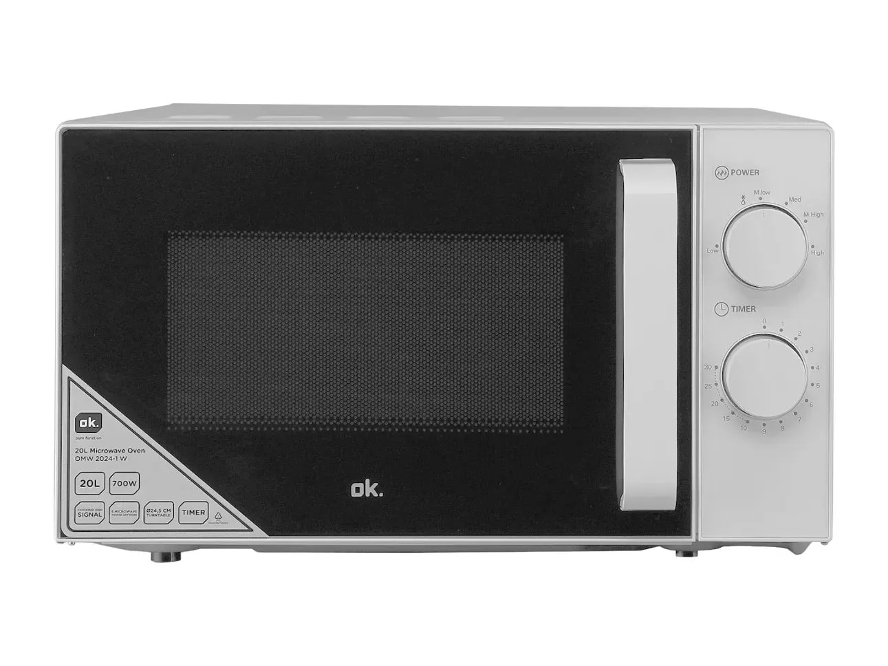 ok. - OMW 2024 White Microwaves