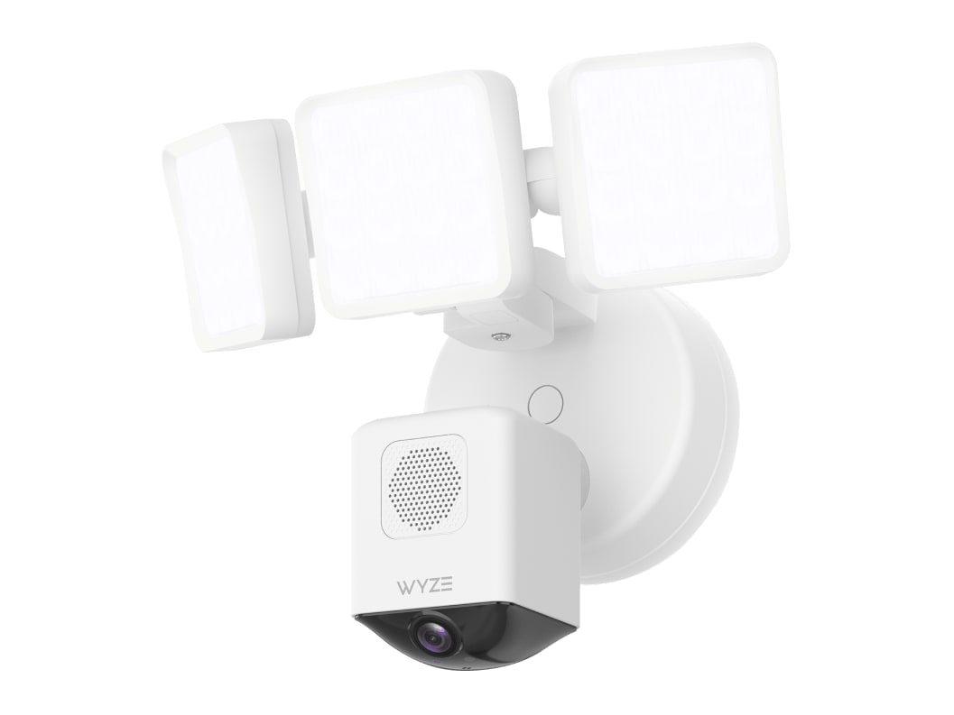 Wyze - Cam Floodlight Pro White Security Cameras