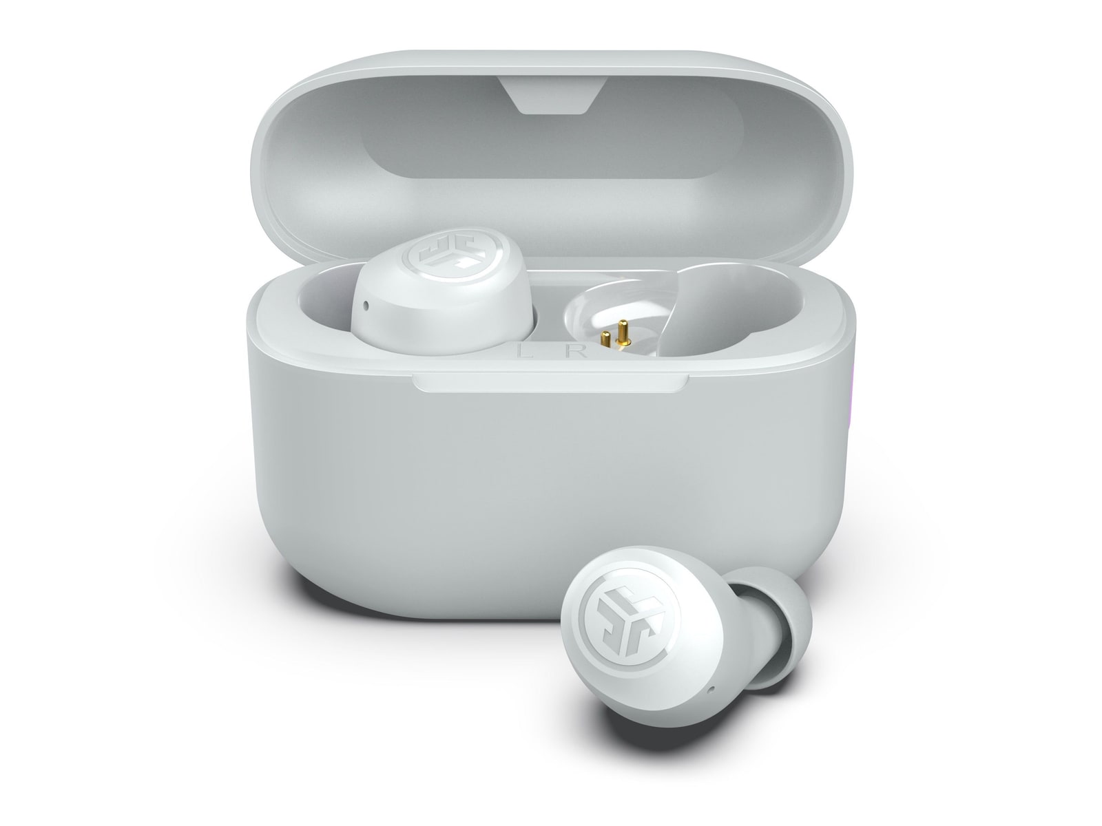 JLab - GO Pop+ True Wireless Earbuds - Cloud White