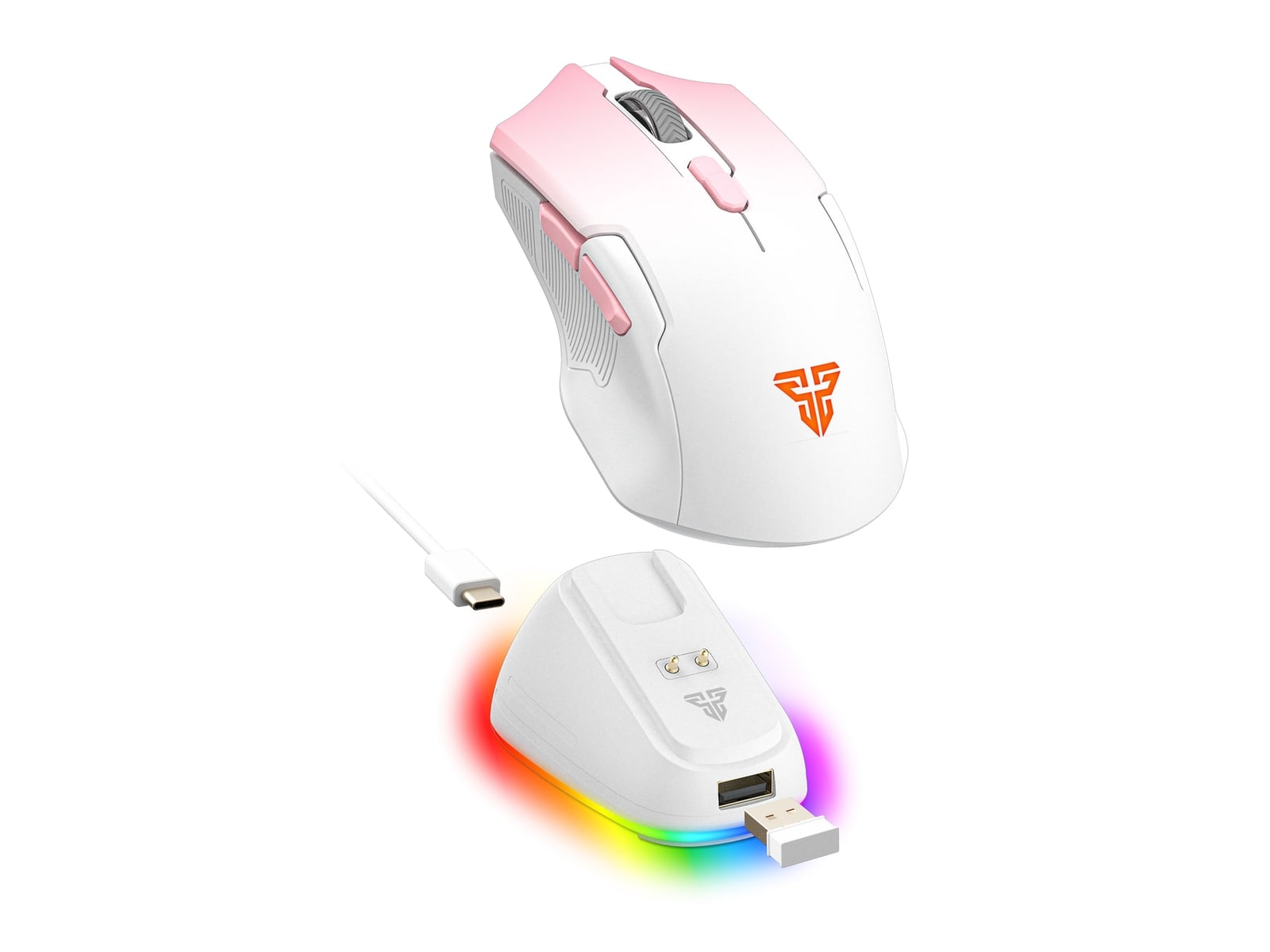 Fantech - CRUISER II WG11V2RD Wireless Mice - Pink