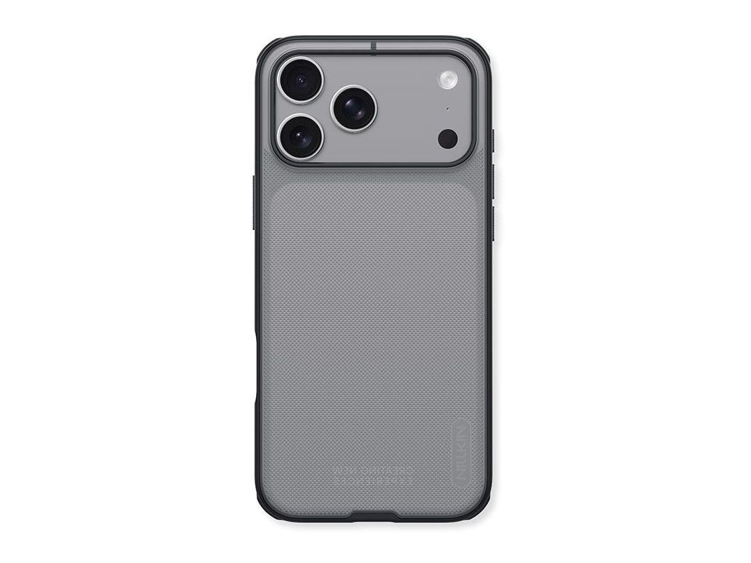 Nillkin - Super Frosted Shield Pro Case - iPhone 18 Pro Max - Matte Smoke Black