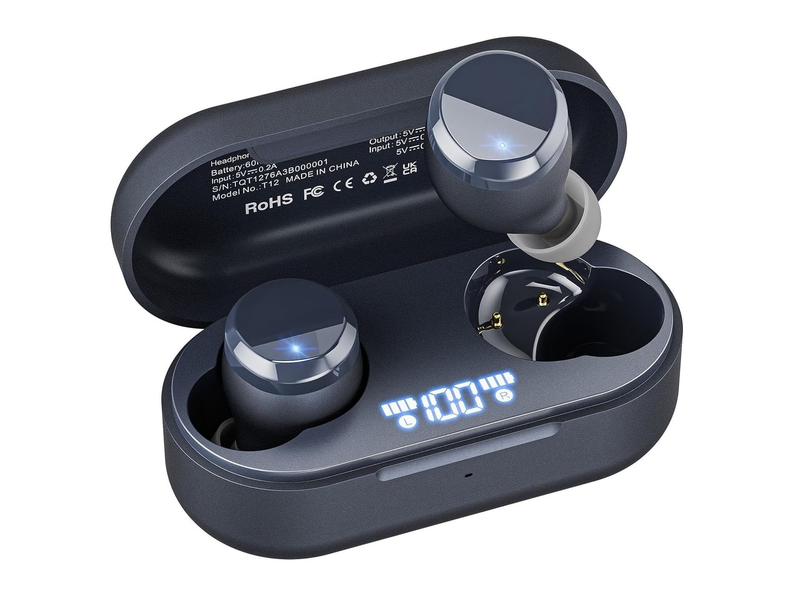 TOZO - Tonal Dots True Wireless Earbuds - Blue
