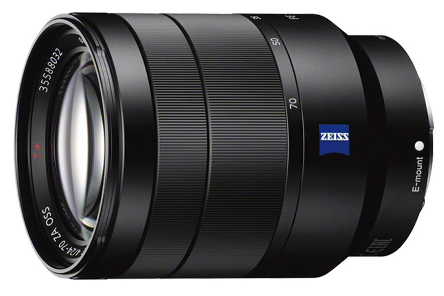 Sony - Vario-Tessar T FE 24-70mm F4 ZA OSS Camera Lenses - Black