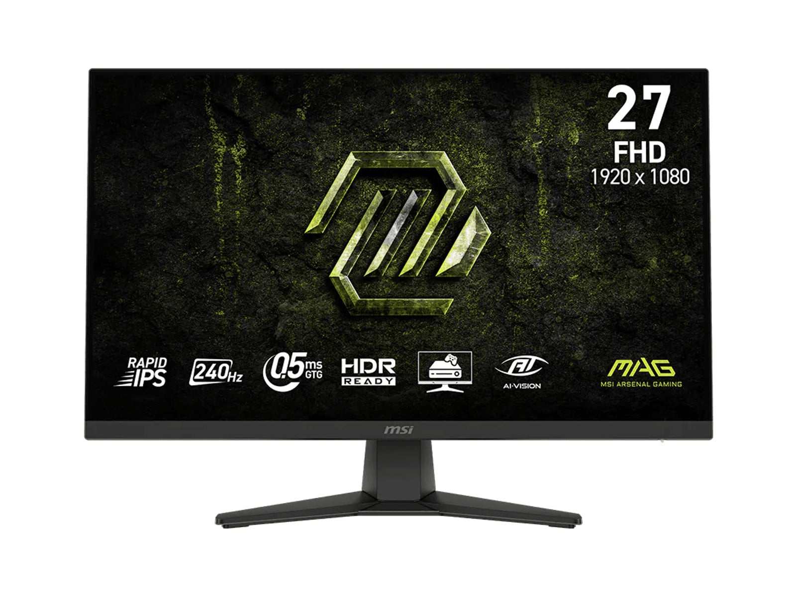 MSI - 27" MAG 272F X24 Full HD 240Hz Gaming Monitors
