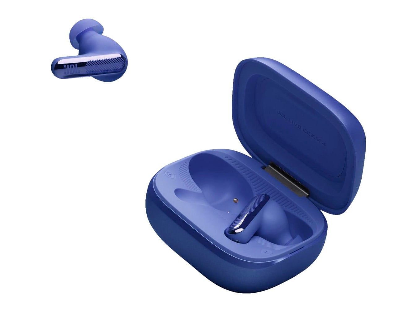 JBL - Live Beam 4 True Wireless Earbuds - Blue