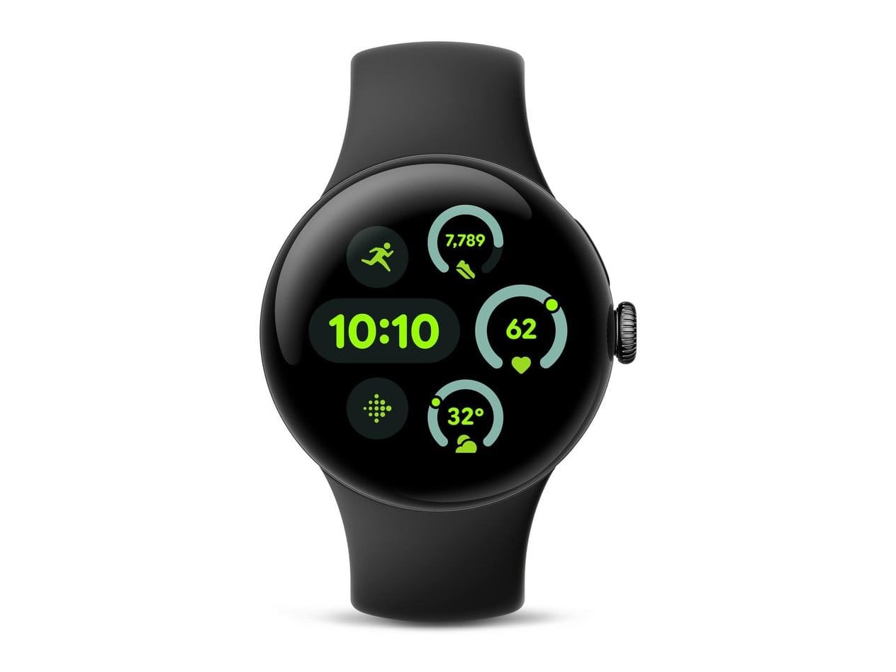 Google - Pixel Watch 3 41mm LTE Smart Watches - Black