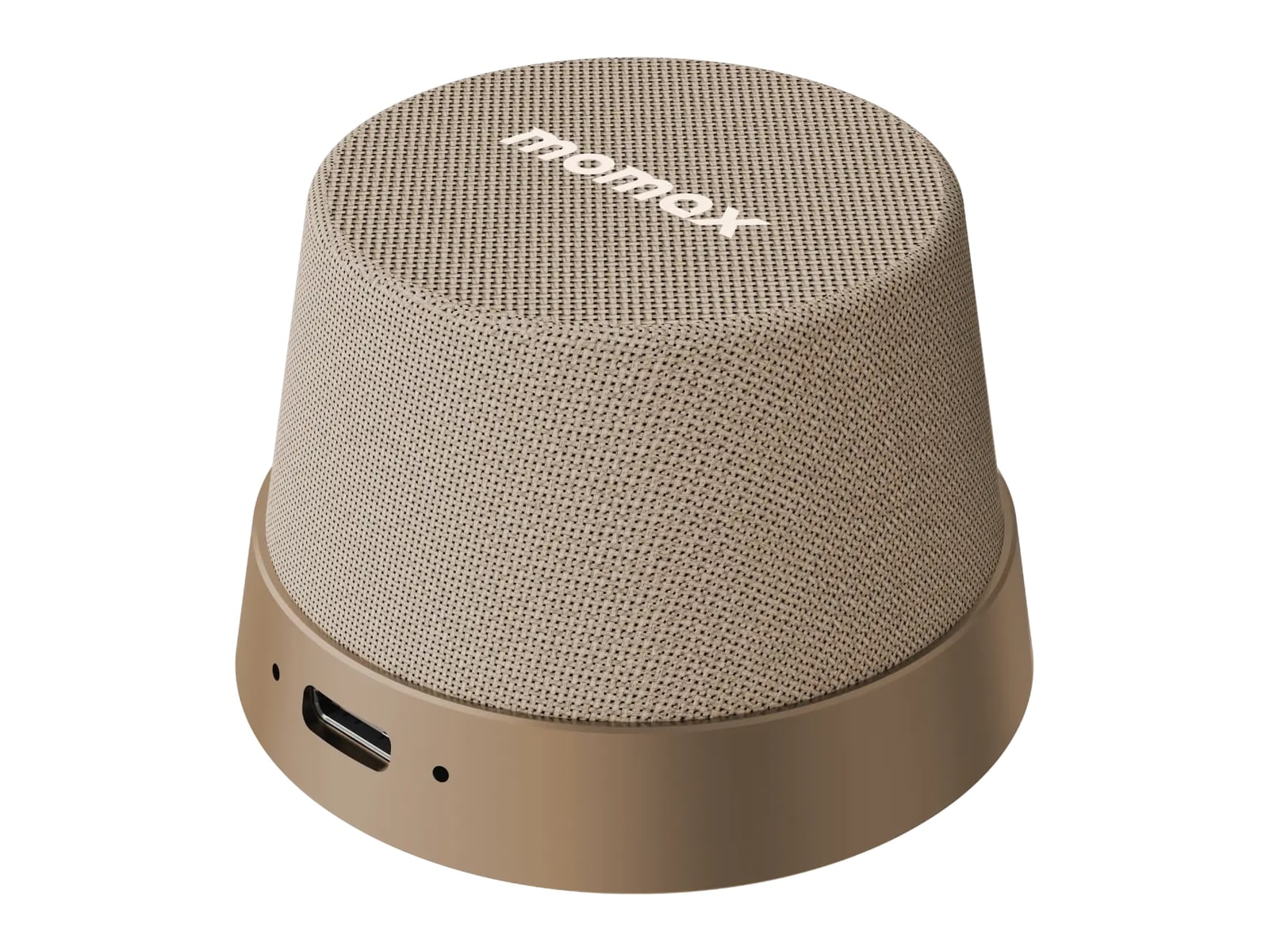 MOMAX - 1-Vibe Go Magnetic Portable True Portable Speakers - Sandstone