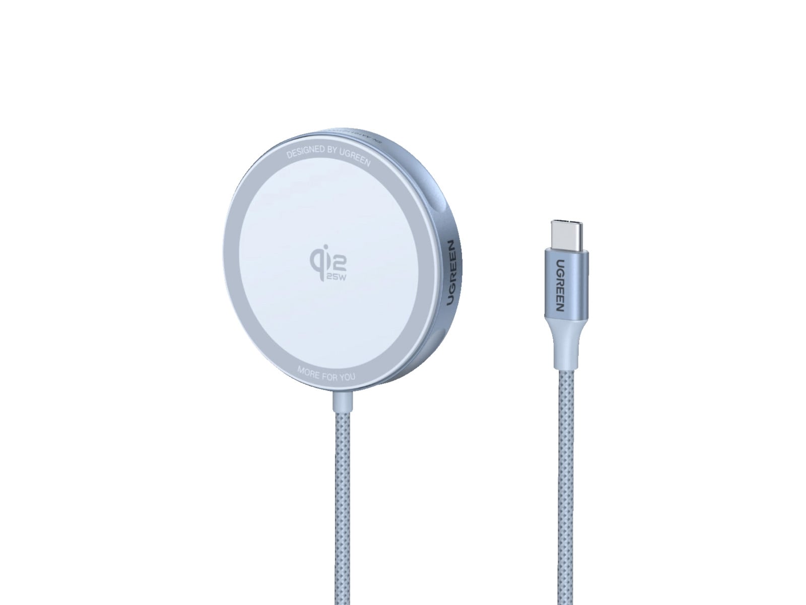 UGREEN - Magnetic Wireless Charger 25W Blue Wireless Chargers