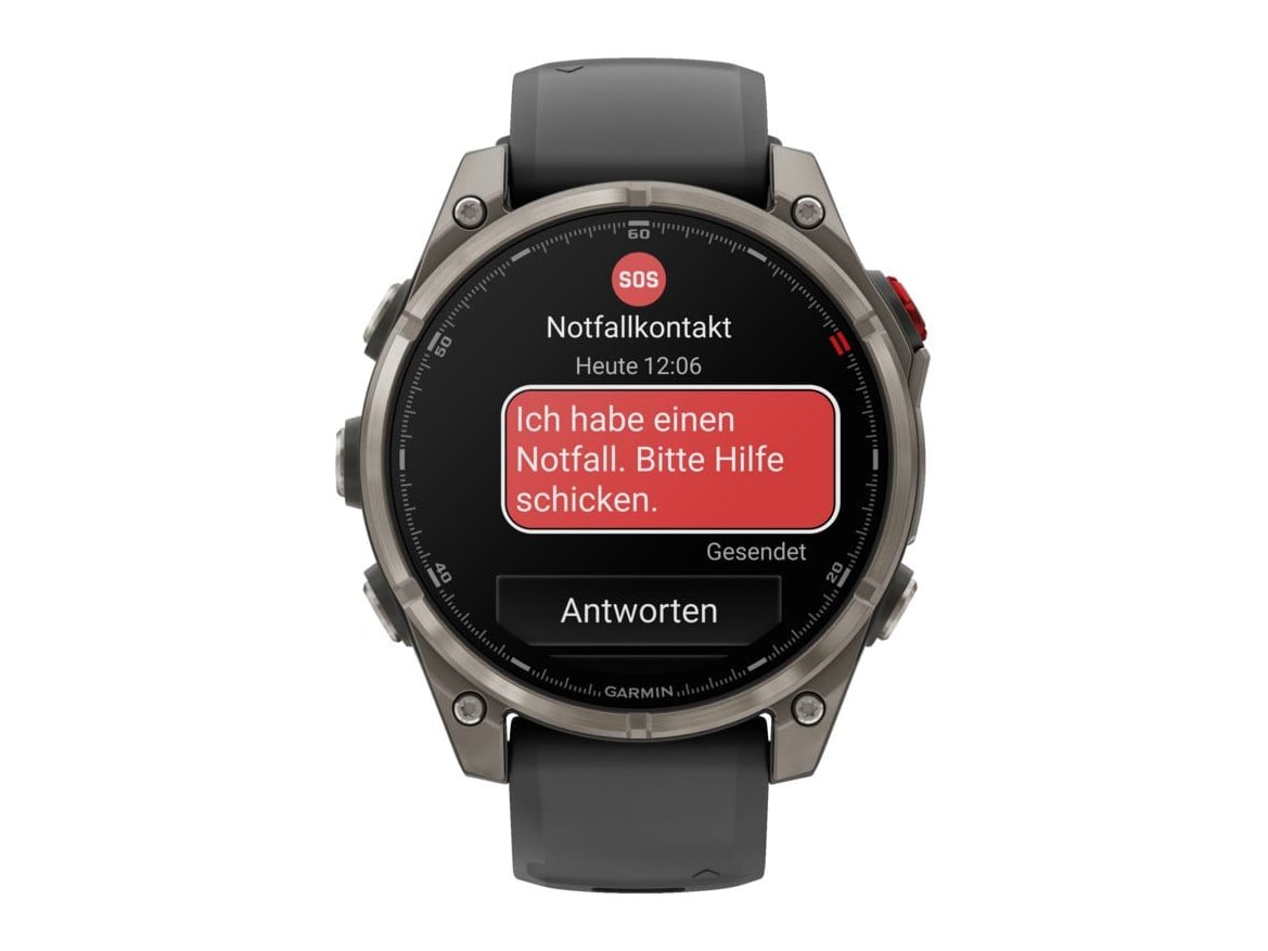 Garmin - fenix 8 Pro AMOLED 47mm Smart Watches - Graphite/Black