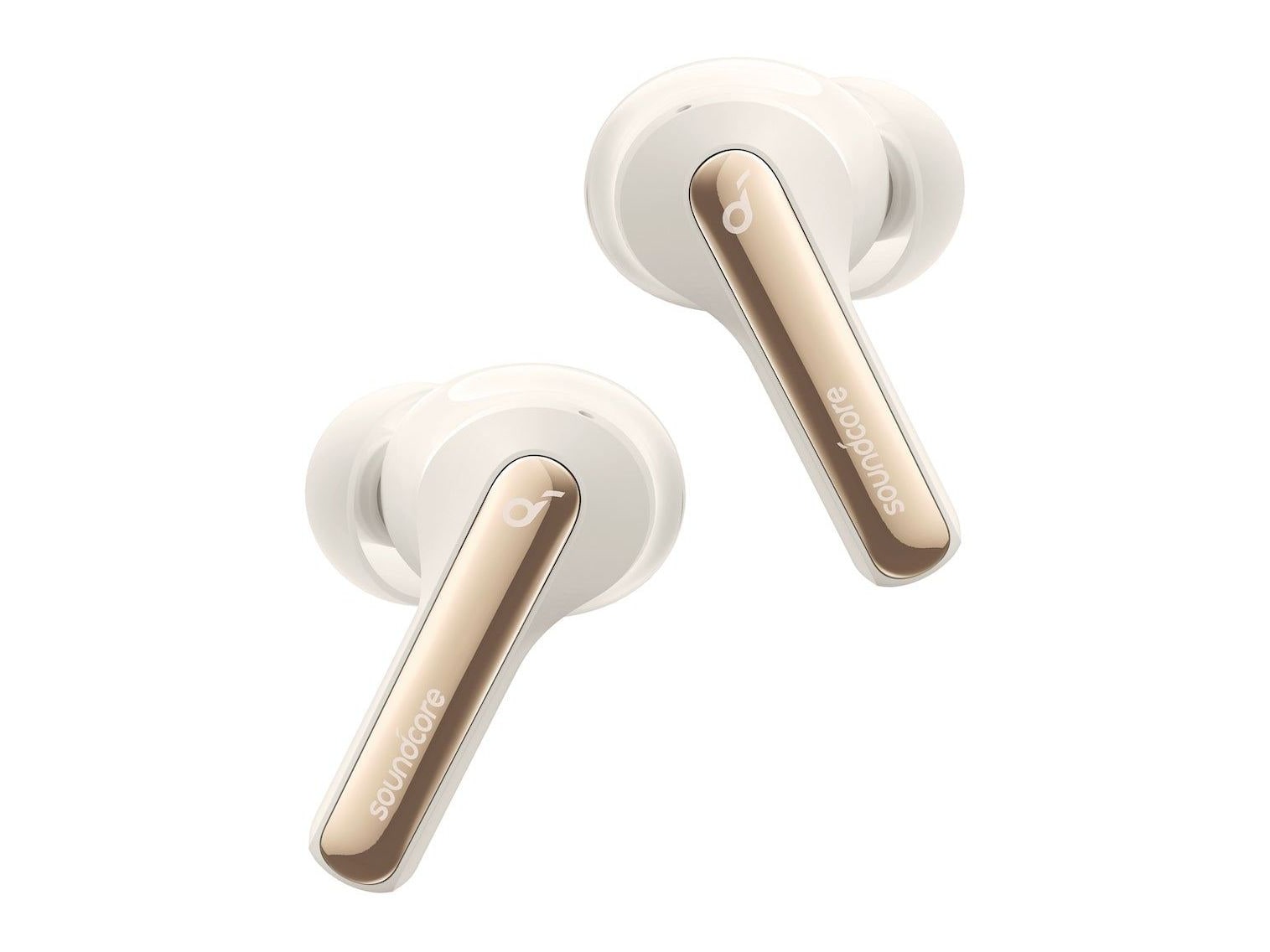 Soundcore - Life P3i Bluetooth True Wireless Earbuds - Oat White