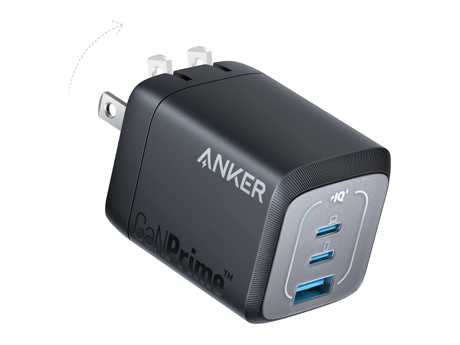 Anker - Prime 67W GaN Wall Charger (3 Ports) Wall Chargers
