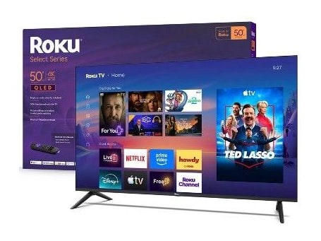 Roku - Select Series 4K QLED HDR 50 inch 4K/8K TVs